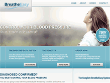 Tablet Screenshot of control-your-blood-pressure.com